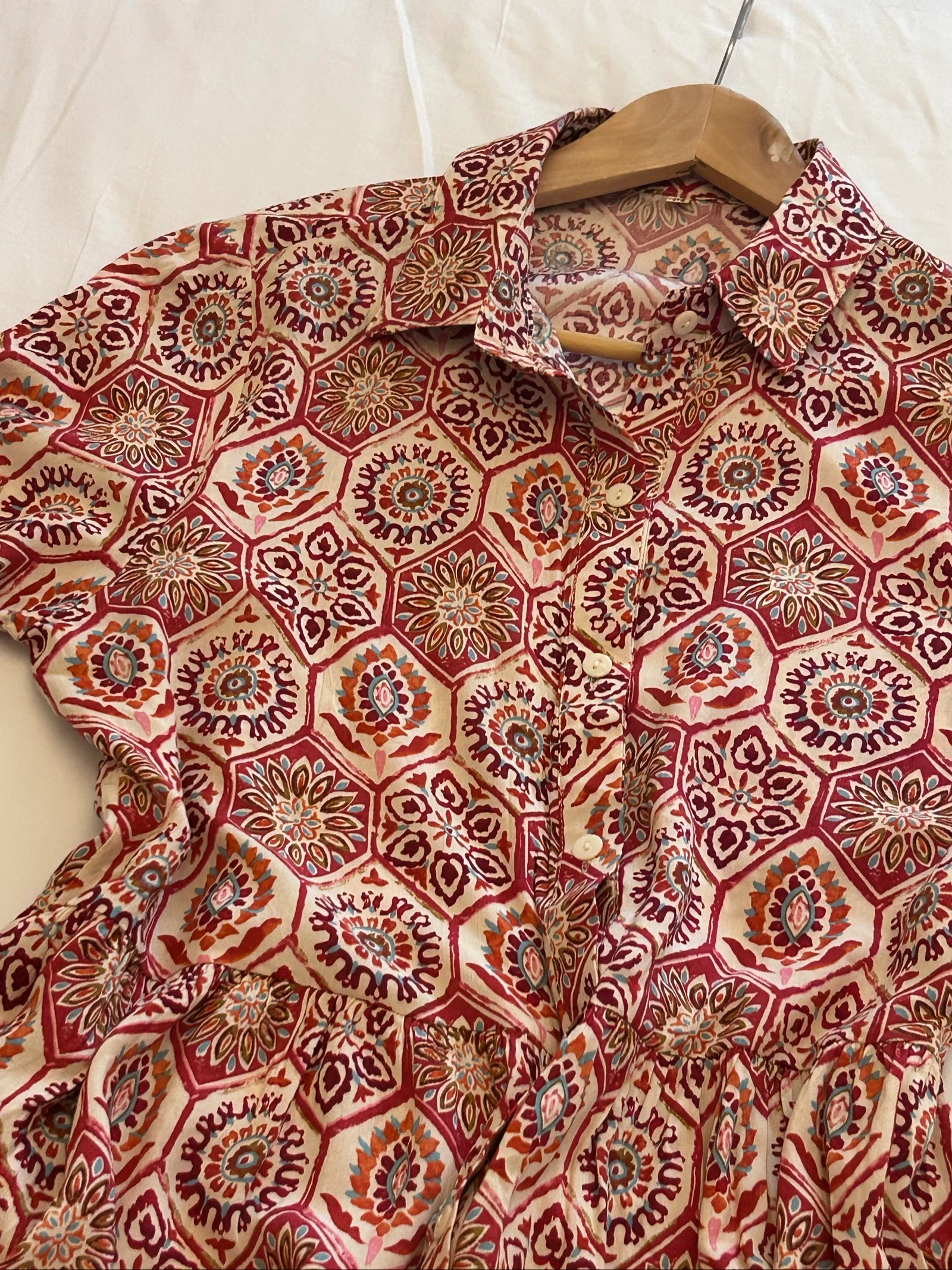 Vestido vintage de botão tamanho M – photo 2